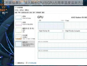 《刺客信条3：深入解析CPU与GPU占用率温度监测方法》