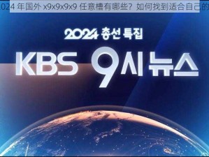 2024 年国外 x9x9x9x9 任意槽有哪些？如何找到适合自己的？