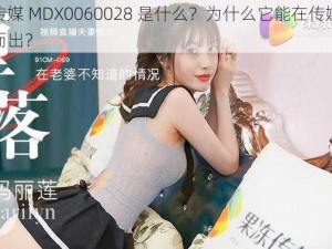 国产传媒 MDX0060028 是什么？为什么它能在传媒领域脱颖而出？