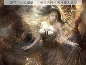 妖刀少女异闻录：主神指名属性与技能大揭秘