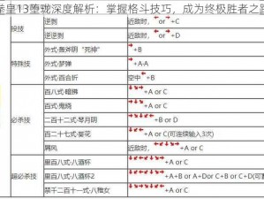 拳皇13堕珑深度解析：掌握格斗技巧，成为终极胜者之路