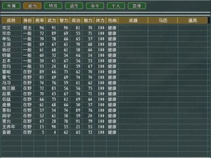 关于三国志幻想大陆中邓艾的全方位分析与探究