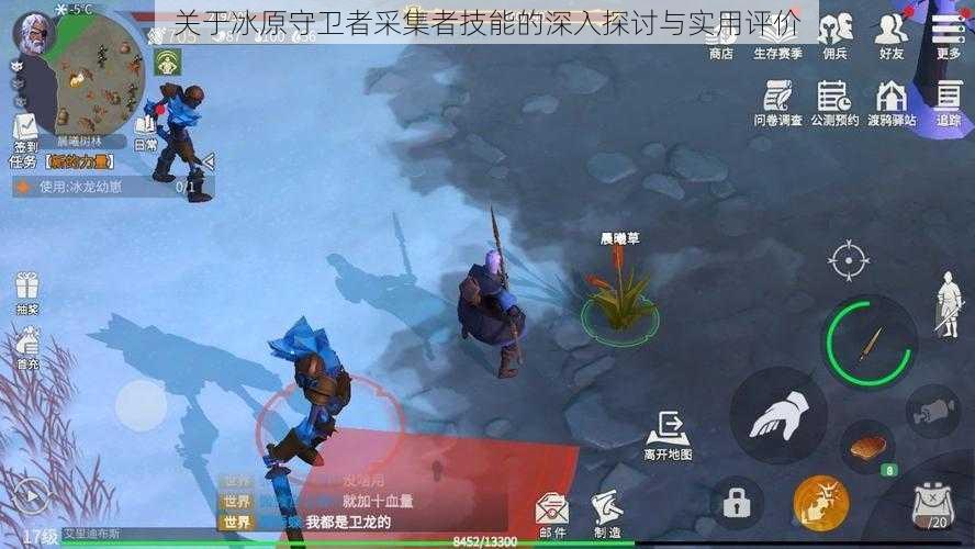 关于冰原守卫者采集者技能的深入探讨与实用评价