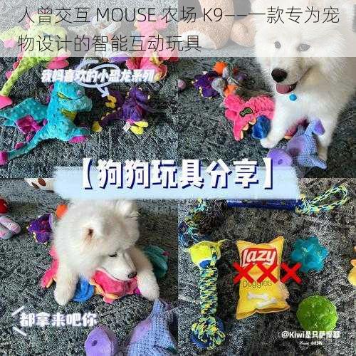 人曾交互 MOUSE 农场 K9——一款专为宠物设计的智能互动玩具