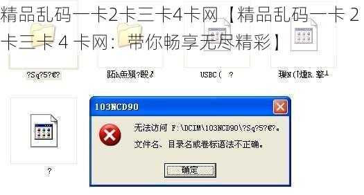 精品乱码一卡2卡三卡4卡网【精品乱码一卡 2 卡三卡 4 卡网：带你畅享无尽精彩】