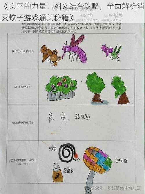 《文字的力量：图文结合攻略，全面解析消灭蚊子游戏通关秘籍》