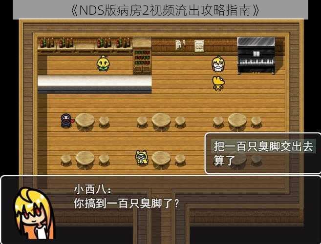 《NDS版病房2视频流出攻略指南》