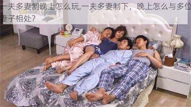 一夫多妻制晚上怎么玩,一夫多妻制下，晚上怎么与多位妻子相处？