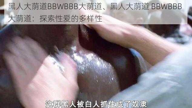 黑人大荫道BBWBBB大荫道、黑人大荫道 BBWBBB 大荫道：探索性爱的多样性