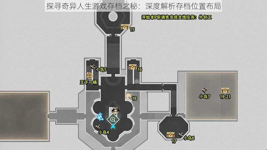 探寻奇异人生游戏存档之秘：深度解析存档位置布局