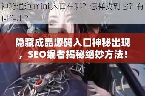 神秘通道 mini 入口在哪？怎样找到它？有何作用？