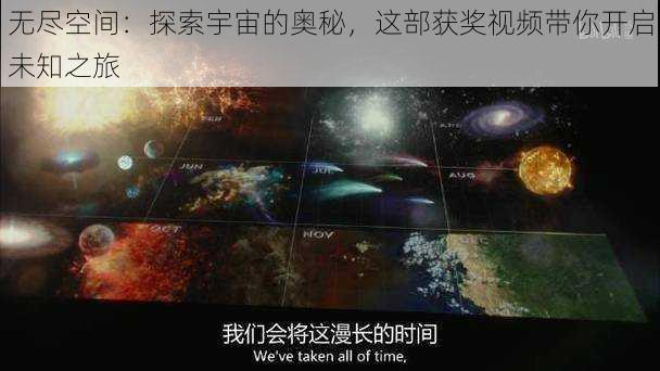 无尽空间：探索宇宙的奥秘，这部获奖视频带你开启未知之旅