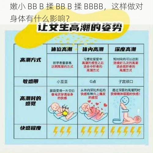 嫩小 BB B 揉 BB B 揉 BBBB，这样做对身体有什么影响？