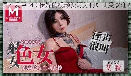 国产爱豆 MD 传媒的视频资源为何如此受欢迎？