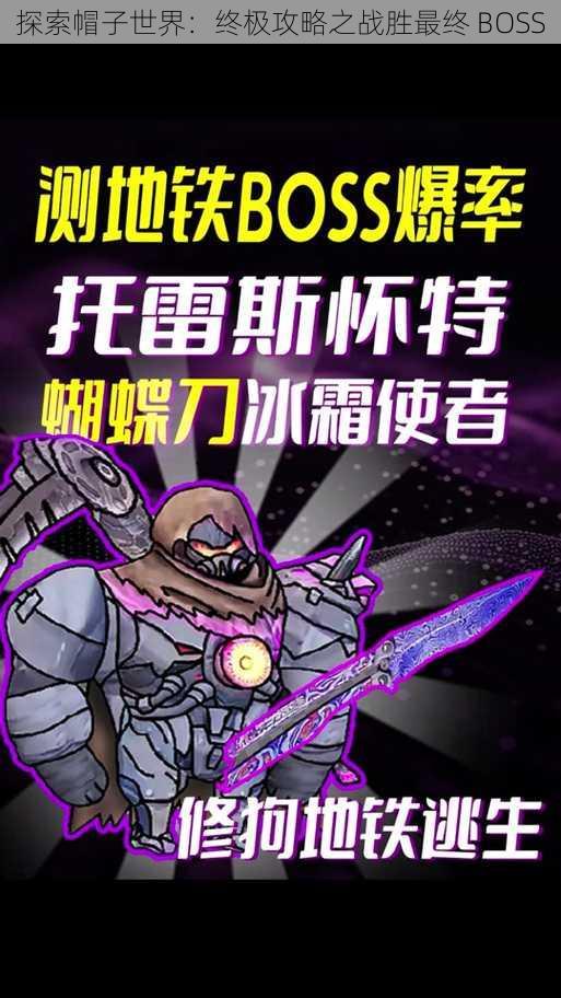 探索帽子世界：终极攻略之战胜最终 BOSS