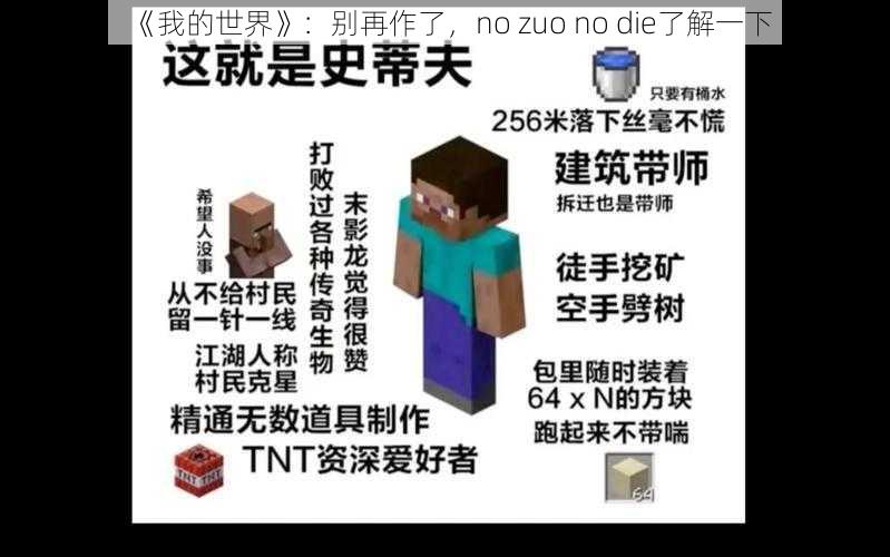 《我的世界》：别再作了，no zuo no die了解一下