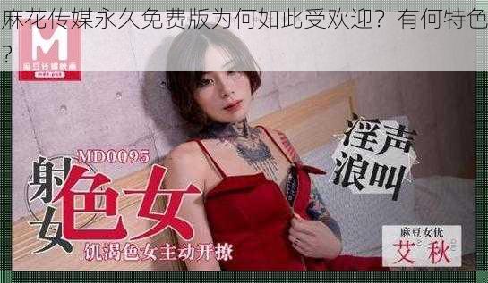 麻花传媒永久免费版为何如此受欢迎？有何特色？