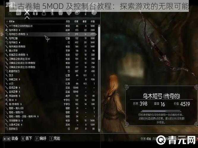 上古卷轴 5MOD 及控制台教程：探索游戏的无限可能