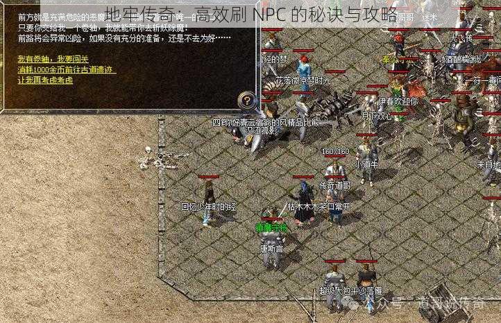 地牢传奇：高效刷 NPC 的秘诀与攻略