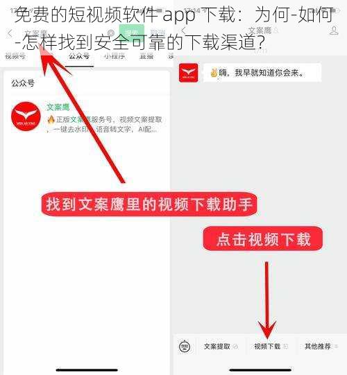 免费的短视频软件 app 下载：为何-如何-怎样找到安全可靠的下载渠道？