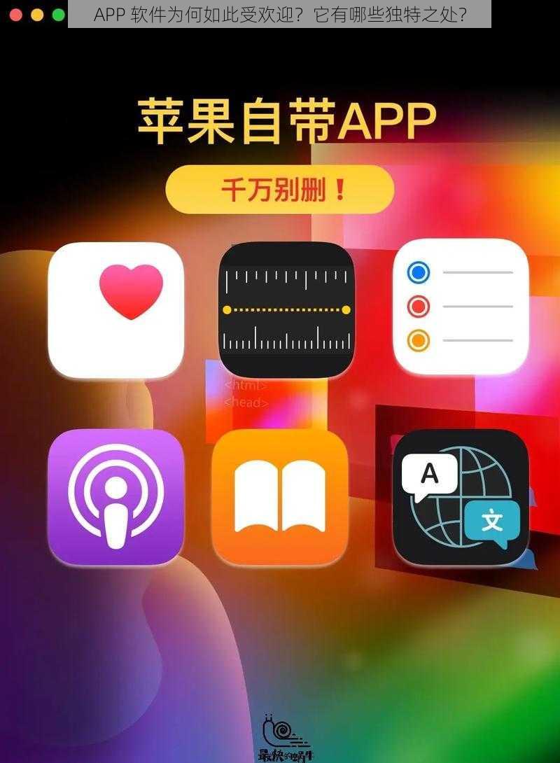 APP 软件为何如此受欢迎？它有哪些独特之处？