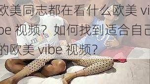 欧美同志都在看什么欧美 vibe 视频？如何找到适合自己的欧美 vibe 视频？