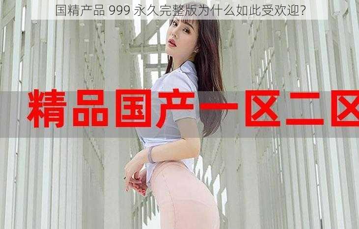 国精产品 999 永久完整版为什么如此受欢迎？