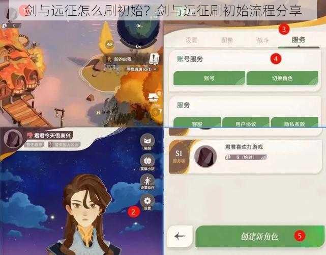 剑与远征怎么刷初始？剑与远征刷初始流程分享